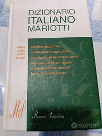 dizionario italiano Mariotti 