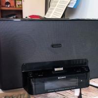Dock Sony per iPod/iPhone – audio radio sveglia
