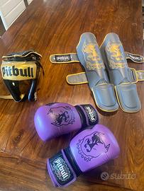Attrezzatura da kick boxing