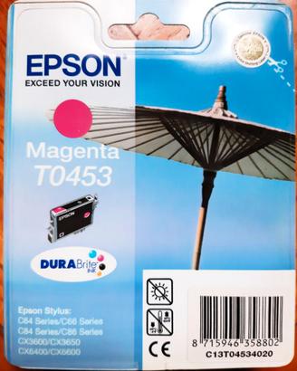 CARTUCCIA per EPSON STYLUS (rosso)