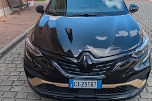 Renault captur nera metallizzata profilata ottone