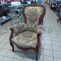 POLTRONCINA TESSUTO FIORATO CABRIOLE