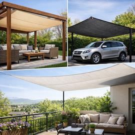 Copertura Ombreggiante su Misura per Pergole