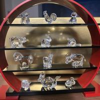 Swarowsky zodiaco cinese con espositore 