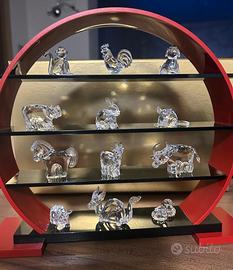 Swarowsky zodiaco cinese con espositore 
