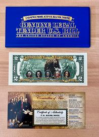 Banconota 2 dollari USA da collezione