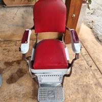 sedie da barbiere vintage