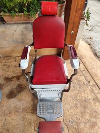 sedie da barbiere vintage
