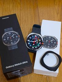 samsung watch ultra 4g/lte silver NUOVO