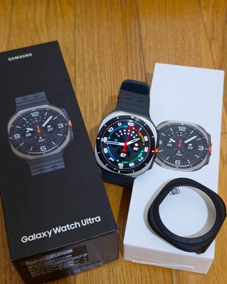 samsung watch ultra 4g/lte silver NUOVO