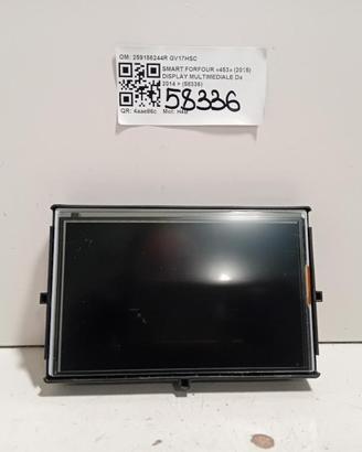 DISPLAY SMART Fortwo Coupé (W453) 259156244R H4B