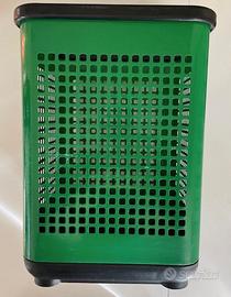 Cestino Gettacarte NEOLT Vintage Design anni '80