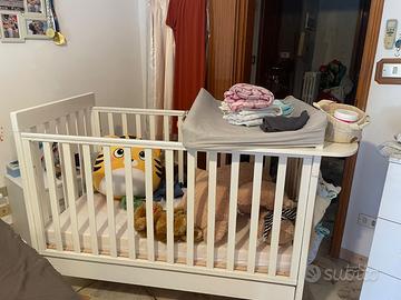 Lettino + fasciatoio