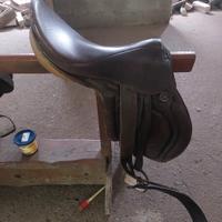 sella in pelle e cuoio con sottosella