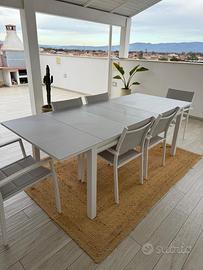 Tavolo allungabile da esterno