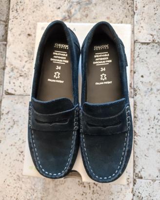 scarpe mocassini bambino Geox n 34