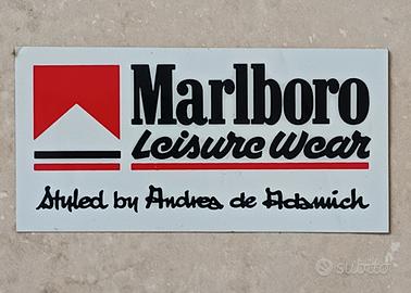 adesivo vintage  Marlboro
