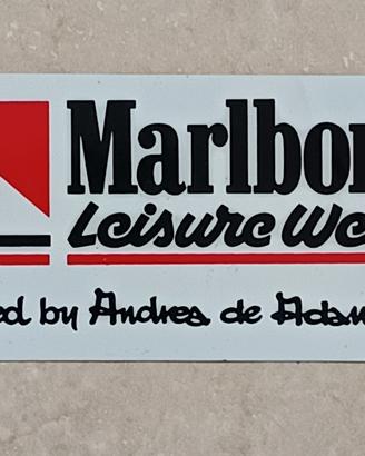 adesivo vintage  Marlboro