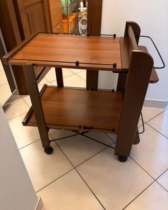 Porta vivande Foppapedretti nuovo color noce scuro