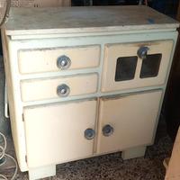 Piccolo mobiletto/credenzina da cucina vintage 