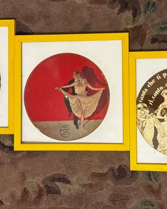 Trittico Dischi Illustrati D'Epoca (Picture Disc) 