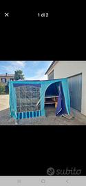 Carrello tenda pieghevole da campeggio