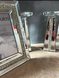 Cornice+porta candele Aulica