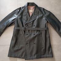 Trench PLINC in pelle vintage