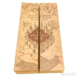 Mappa del malandrino pergamena magica harry potter