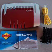 Fritz Box AVM 7330 modem router WiFi ADSL2+ VoIP