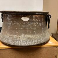 pentola in rame antico