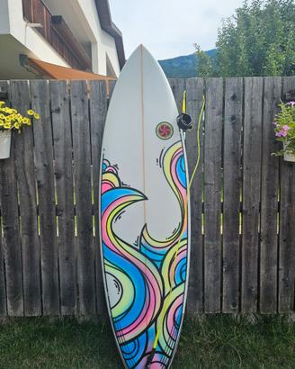 Set Completo Tavola da surf Somo Custom 6'4 (43.7L