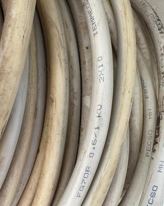 Cavo Butilico FG7OR da 0,6/1 kV, 2 x 10