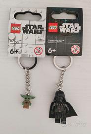 Lego Star Wars Portachiavi Darth Vader e Grogu