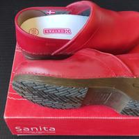 Scarpe The original Danish Clogs rosse