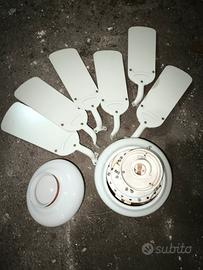 Lampadario Ventilatore a pale 