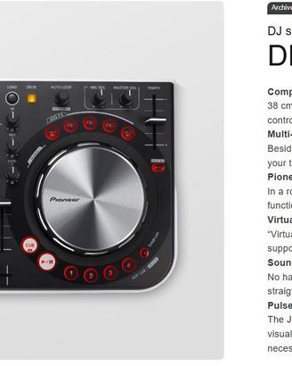 Consolle DJ  Sony DDJ-WeGo-W