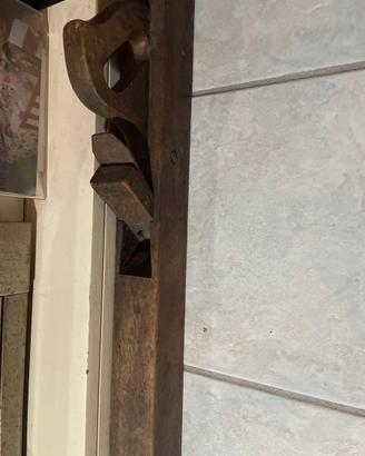 Pialla in legno antica