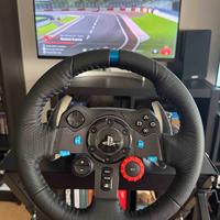 Volante Logitech G29 + supporto Vevor