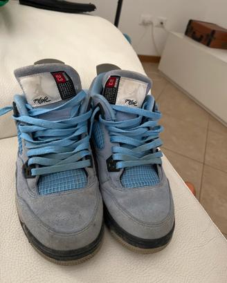 Jordan4 azzurre taglia 40