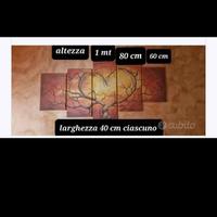 quadro in tela a pannelli 