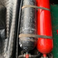 Impianto metano bombole per panda 4x4