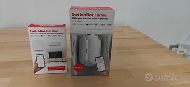 Motore Tende SwitchBot U-Rail 2 + HUB Mini Omaggio