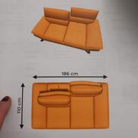 divano dondisalotti modello Tazio 