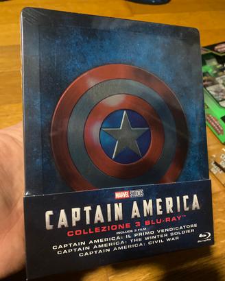 Captain America Collezione 3 Blu-Ray sigillato