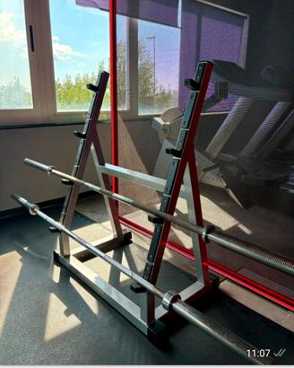 Rack bilanciere 
