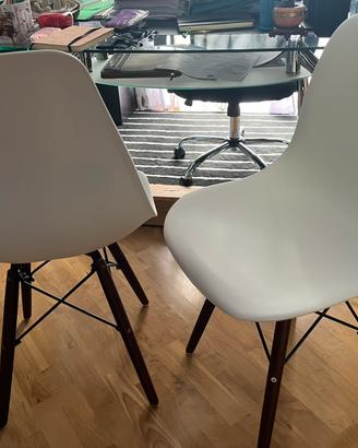 Sedie pari al nuovo da soggiorno o ufficio