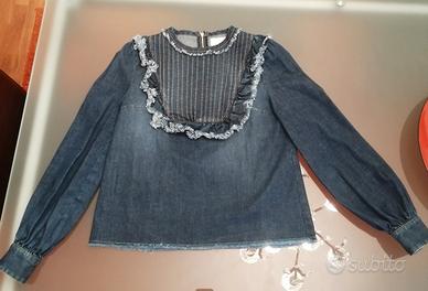 Camicia alta moda jeans Elisabetta franchi 