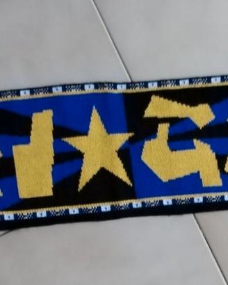 sciarpa doppia lana ricamata brigate atalanta
