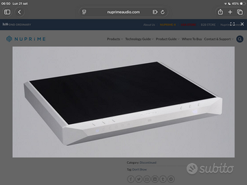 Nuprime Ida 16 Ampli integrato con dac dsd.